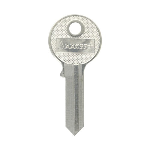 HILLMAN Traditional Key House/Office Key Blank 111 Single For American Padlocks Silver