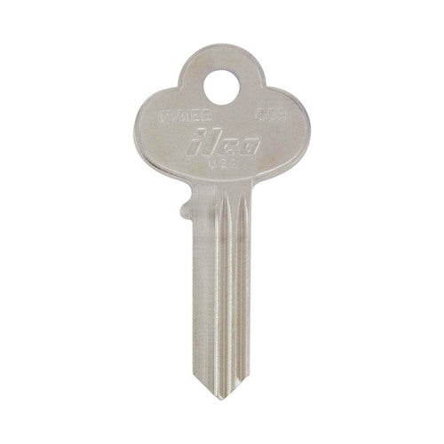 HILLMAN Traditional Key House/Office Key Blank 113 Single For Corbin Locks Silver