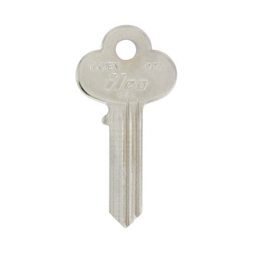 HILLMAN Traditional Key House/Office Key Blank 114 Single For Corbin Locks Silver