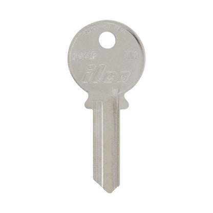 HILLMAN Traditional Key House/Office Key Blank 118 Single For Independent Locks Silver