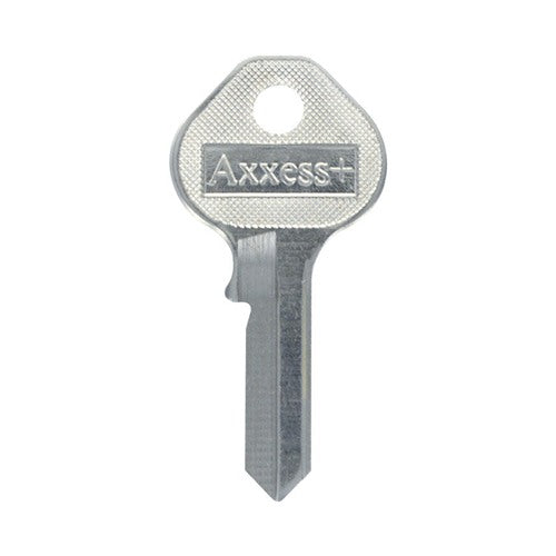HILLMAN Traditional Key House/Office Key Blank 58 Single For Master Locks Silver