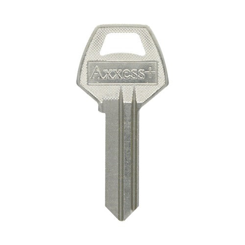 HILLMAN Traditional Key House/Office Key Blank 63 Single For Corbin locks Silver