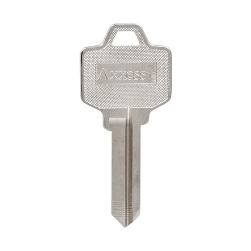 HILLMAN Traditional Key House/Office Key Blank 74 Single For National Locks Silver