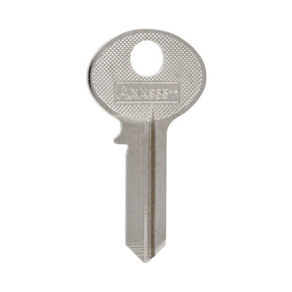 HILLMAN Traditional Key House/Office Key Blank 92 Single For Independent Locks Silver