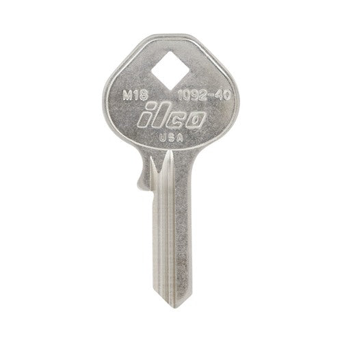 HILLMAN Traditional Key Padlock Universal Key Blank Single