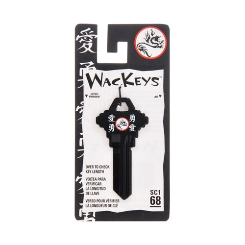 HILLMAN Wackey Dragon House/Office Universal Key Blank Single