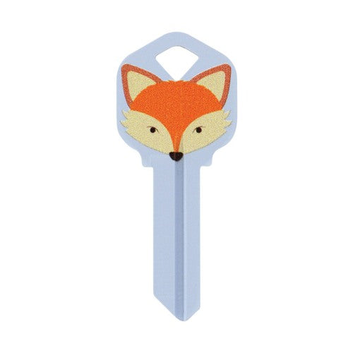 HILLMAN Wackey Fox House/Office Universal Key Blank Single