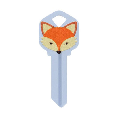 HILLMAN Wackey Fox House/Office Universal Key Blank Single