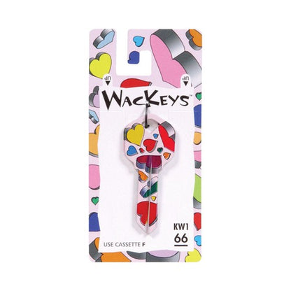 HILLMAN Wackey Hearts House/Office Universal Key Blank Single