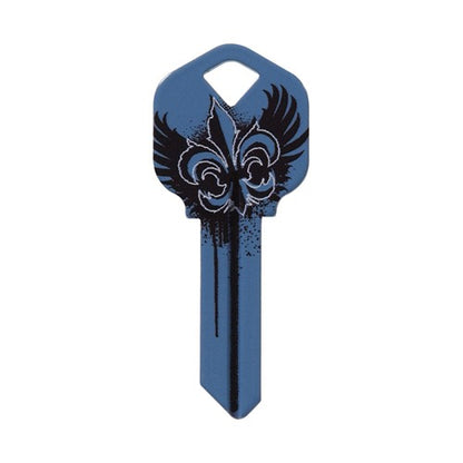 HILLMAN Wackey House/Office Universal Key Blank Single Blue