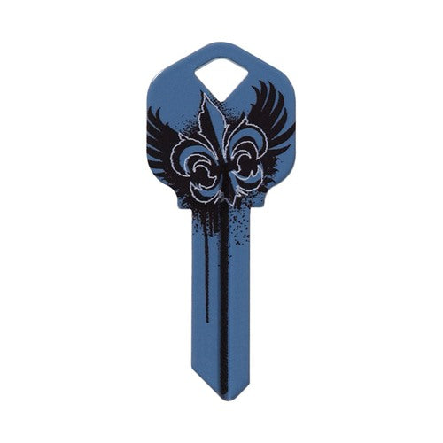 HILLMAN Wackey House/Office Universal Key Blank Single Blue