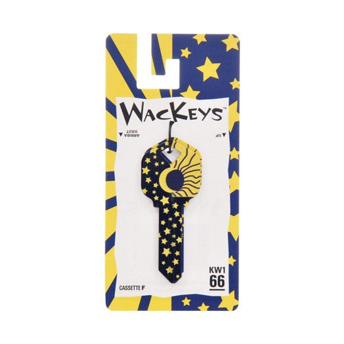 HILLMAN Wackey Sun & Moon House/Office Universal Key Blank Single