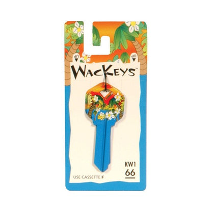 HILLMAN Wackey Tropical House/Office Universal Key Blank Single Black