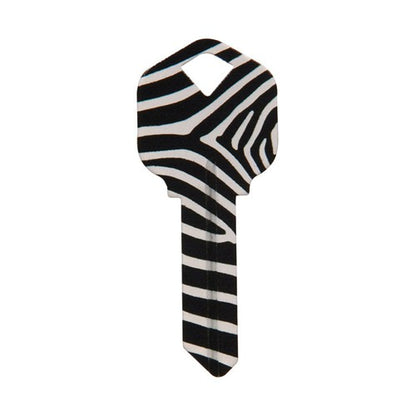 HILLMAN Wackey Zebra House/Office Universal Key Blank Single