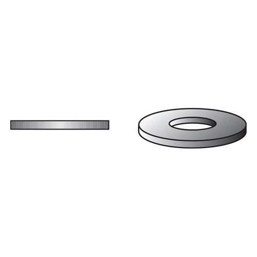 HILLMAN Yellow Dichromate Steel 3/4 in. USS Flat Washer 20 pk