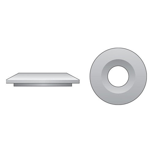 HILLMAN Zinc-Plated Steel 1/4 in. Bonded Neoprene Washer 1 pk