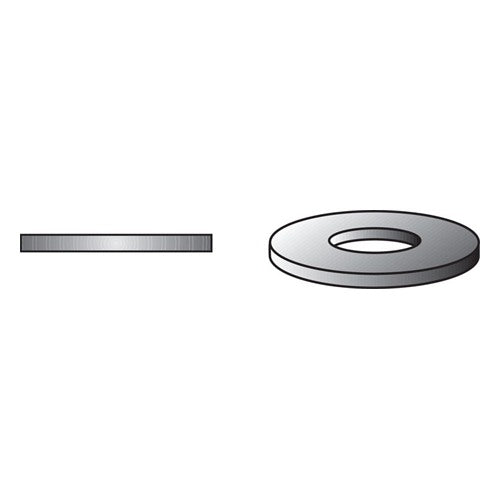 HILLMAN Zinc-Plated Steel 5/16 in. SAE Flat Washer 100 pk