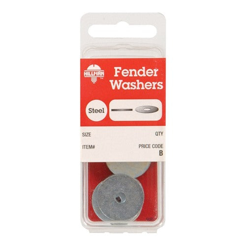 HILLMAN Zinc-Plated Steel 5/32 in. Fender Washer 1 pk