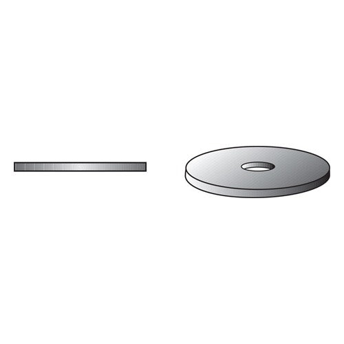 HILLMAN Zinc-Plated Steel 5/32 in. Fender Washer 100 pk