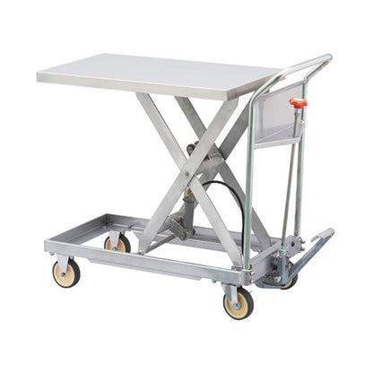 HLH Stainless Steel Hydraulic Lift Carts