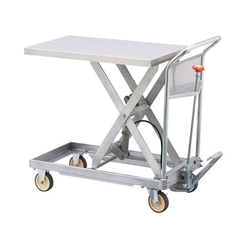 HLH Stainless Steel Hydraulic Lift Carts