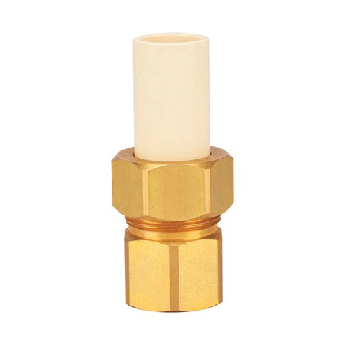 Homewerks Schedule 40 3/4 in. Compression X 3/4 in. D FPT CPVC/Brass Adapter Coupling
