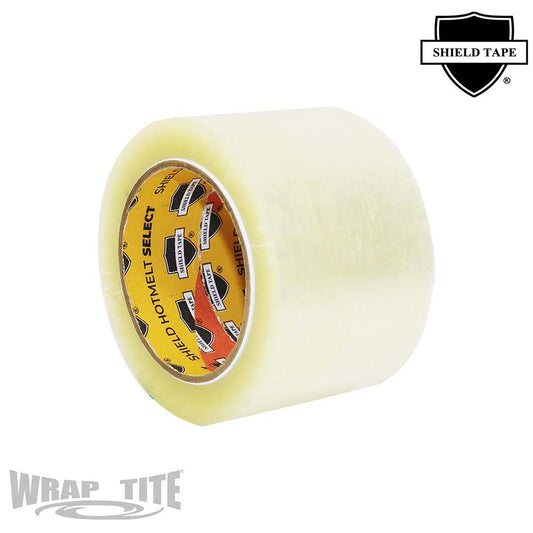 72mm x 50m, 24 rls/cs, Clear Hotmelt Select Tape; 3.5Mil