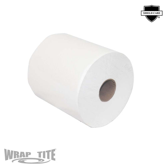 WrapTite Hardwound Roll Towels 800 ft White 6 Rolls