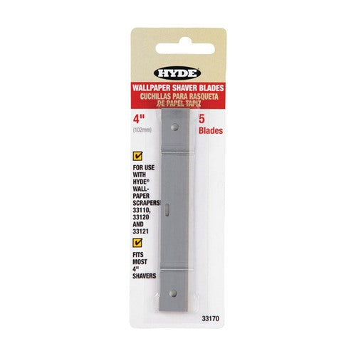 Hyde 4 in. W High Carbon Steel Wallpaper Shaver Blade