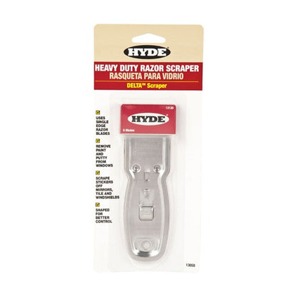 Hyde Delta 1-1/2 in. W Carbon Steel Single-Edge Razor Scraper
