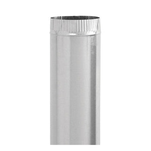 Imperial 9 in. D X 24 in. L Galvanized Steel Furnace Pipe GV1621, Pack of 10