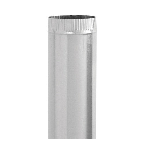Imperial 9 in. D X 24 in. L Galvanized Steel Furnace Pipe