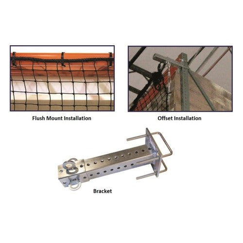 Installation Hardware For Pallet Rack Guard Net Systems