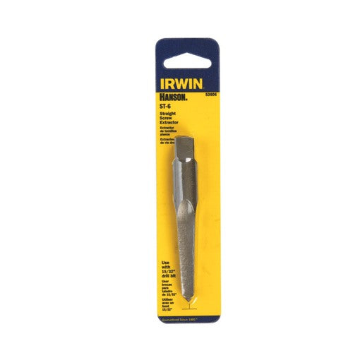 Irwin Hanson 15/32 in. X 15/32 in. D Carbon Steel Straight Screw Extractor 7 in. 1 pc