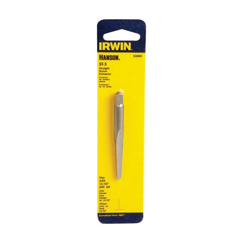 Irwin Hanson 15/64 in. X 15/64 in. D Carbon Steel Straight Screw Extractor 6 in. 1 pc