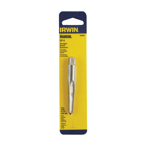 Irwin Hanson 5/16 in. X 5/16 in. D Carbon Steel Straight Screw Extractor 6 in. 1 pc