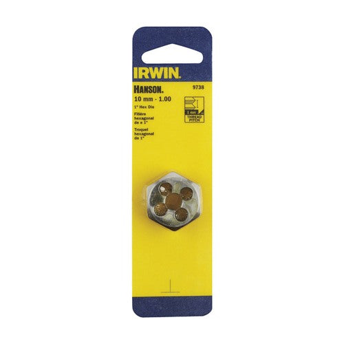 Irwin Hanson Metric 10 - 1.00 mm Hexagon Die