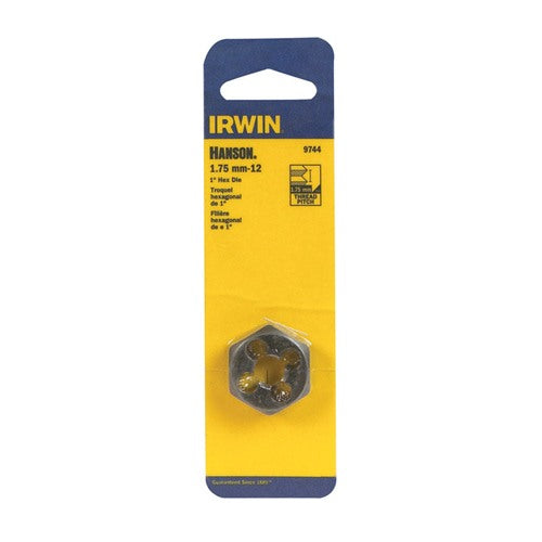 Irwin Hanson Metric 12 - 1.75 mm Hexagon Die