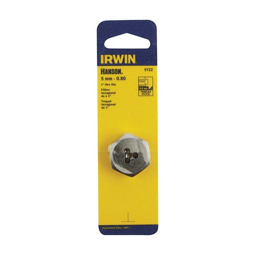 Irwin Hanson Metric 5 - 0.80 mm Hexagon Die