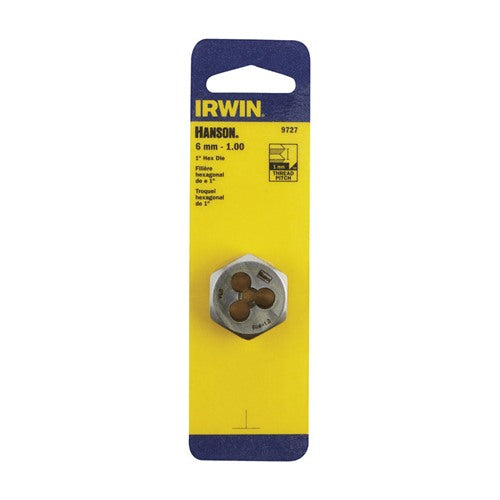Irwin Hanson Metric 6 - 1.00 mm Hexagon Die