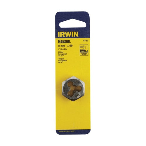 Irwin Hanson Metric 8 - 1.00 mm Hexagon Die