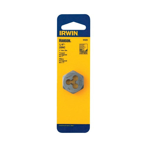 Irwin Hanson SAE 1/4 in. Hexagon Die