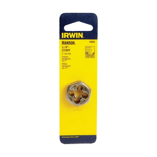 Irwin Hanson SAE 1/8 in. Hexagon Die