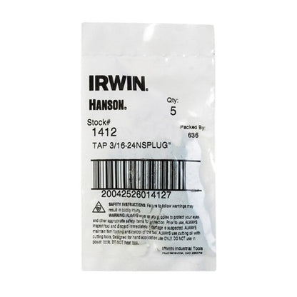 Irwin Hanson SAE 3/16 in. Fraction Tap