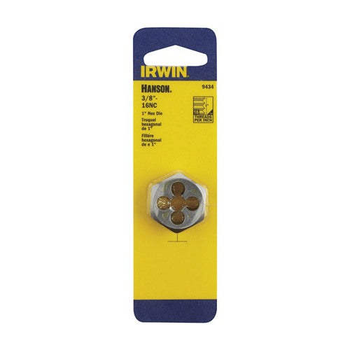 Irwin Hanson SAE 3/8 in. Hexagon Die