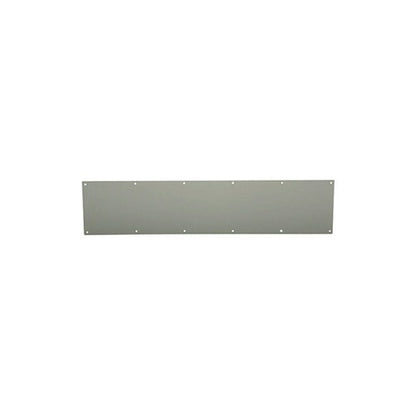 Ives 34 in. L Satin Gray Stainless Steel Push Plate 1 pc