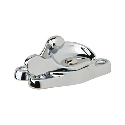 Ives Bright Chrome Brass Window Lock 1 pk
