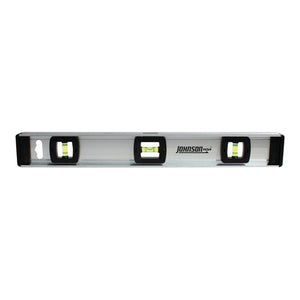 Johnson 18 in. Aluminum I-Beam Level 3 vial 1300-1800