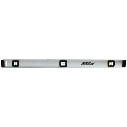 Johnson 36 in. Aluminum I-Beam Level 3 vial
