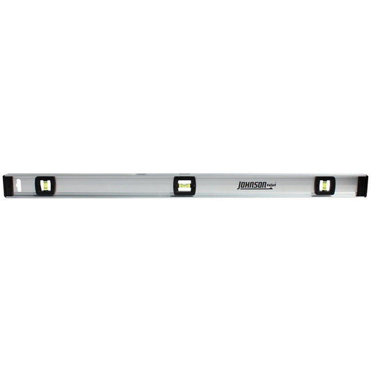 Johnson 36 in. Aluminum I-Beam Level 3 vial